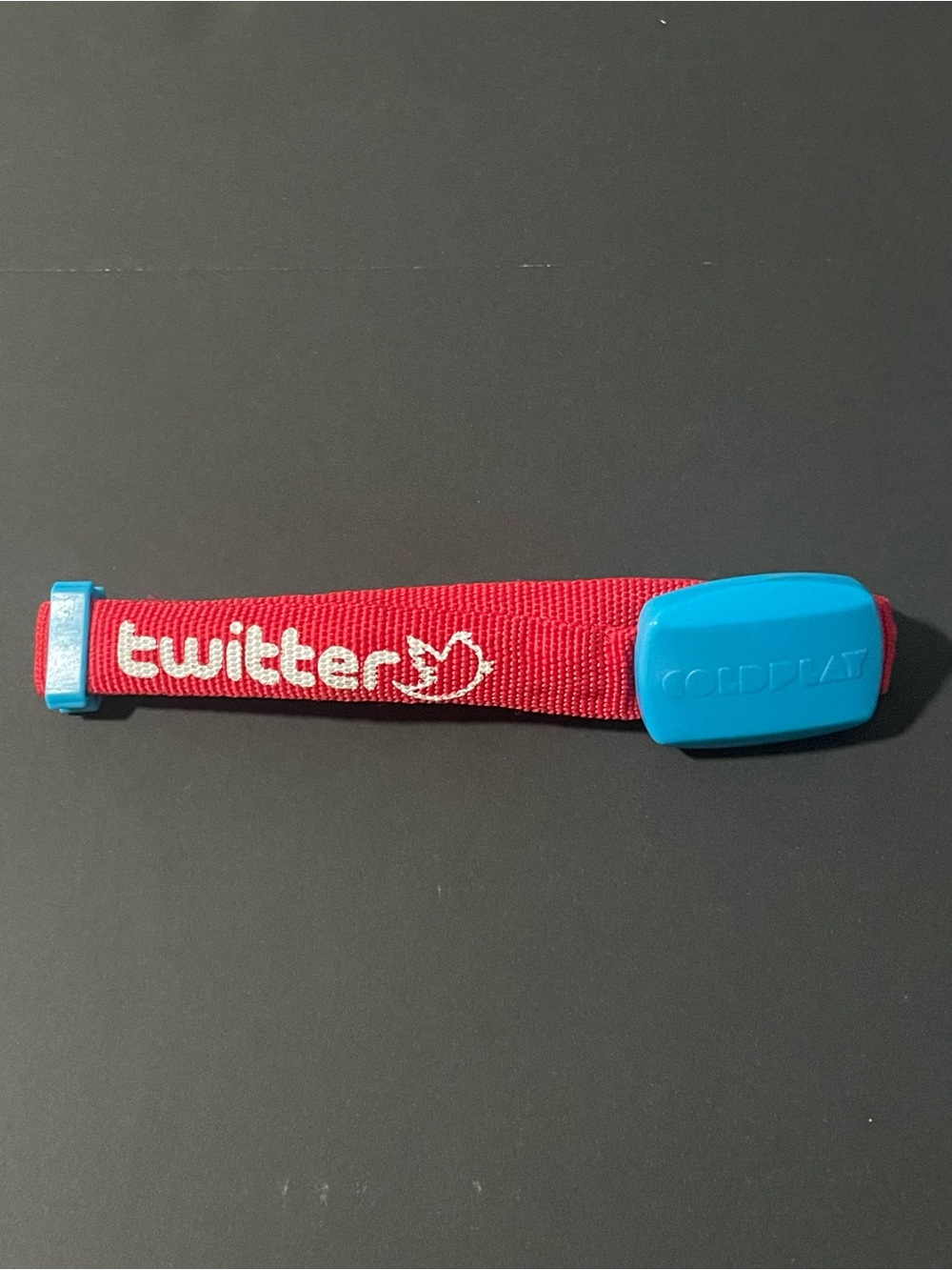 Coldplay Mylo Xyloto Tour Wristband 2012